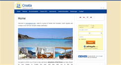 Desktop Screenshot of chorvatsko24.com
